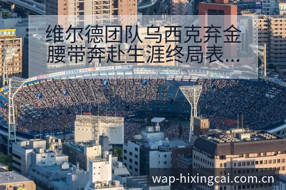 维尔德团队乌西克弃金腰带奔赴生涯终局表赛后复盘与关键变化 - 杏彩